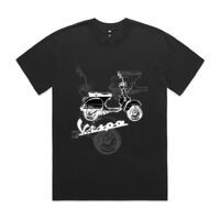 Mens Heavy Faded Oversized Tee (same day) Thumbnail